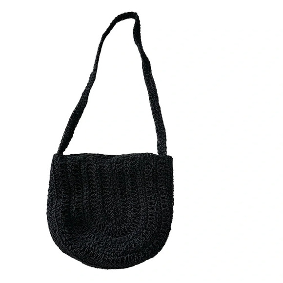 Walborg vintage Made in Italy small crochet blue purse - Picture 2 of 4